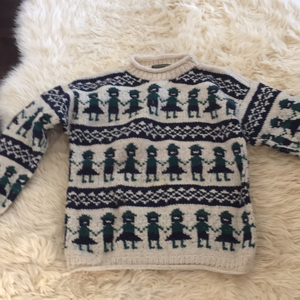 Knit sweater